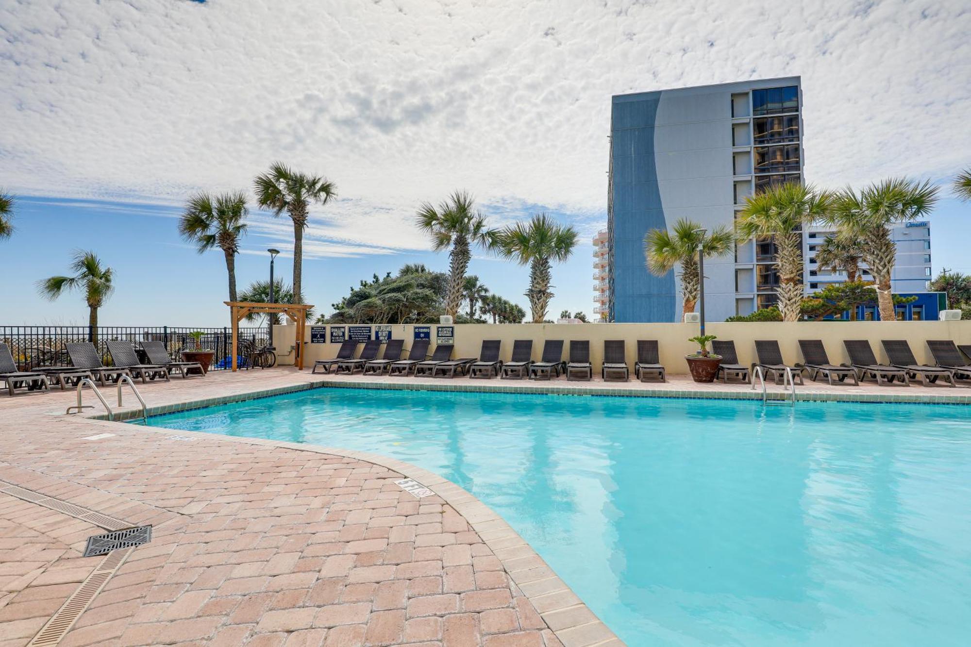 Relaxing Myrtle Beach Oceanfront Vacation Rental! Bagian luar foto