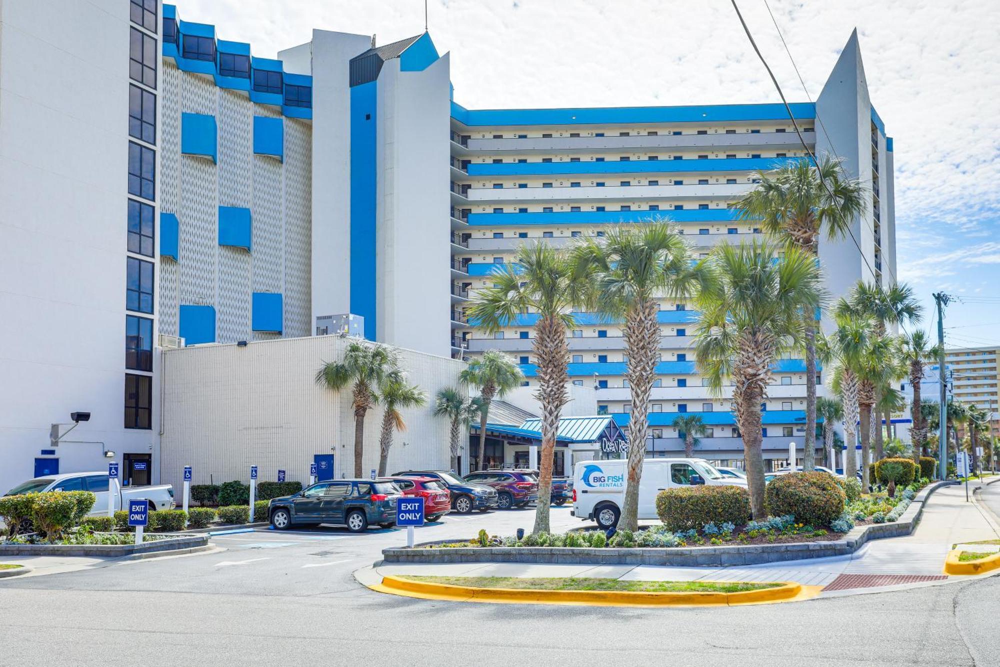 Relaxing Myrtle Beach Oceanfront Vacation Rental! Bagian luar foto